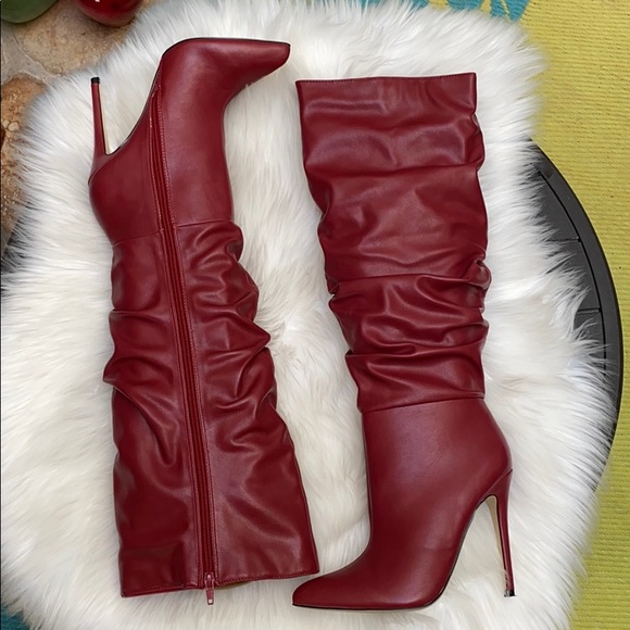 Shoe Dazzle Shoes - ⭐️⭐️HP 10/14⭐️⭐️❤️❤️SHOEDAZZLE RED CALF BOOT❤️❤️